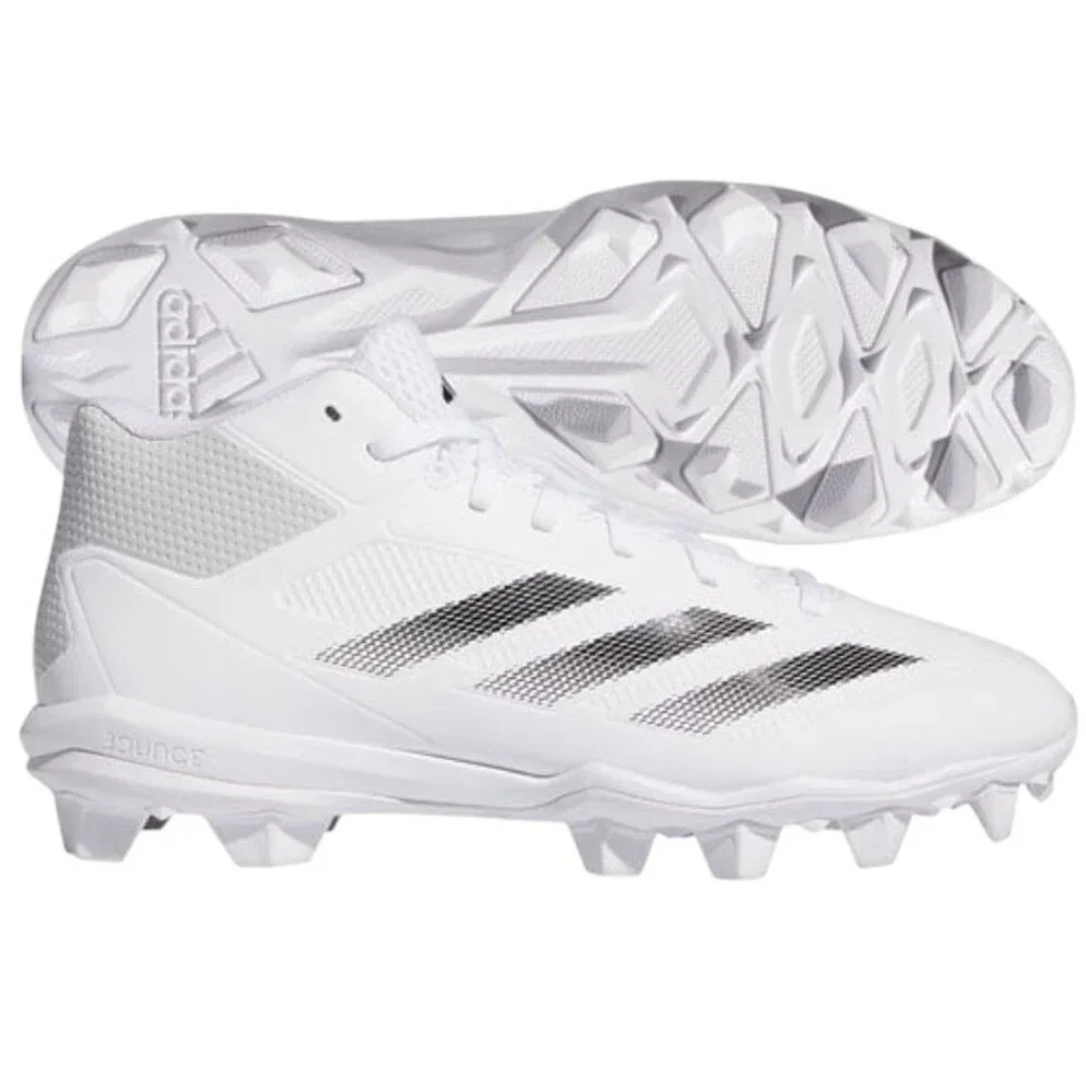 Adidas Adizero Impact 2 Spark White Molded Cleats IF5103 Men's‎ Size 11.5 NWT - Picture 3 of 15